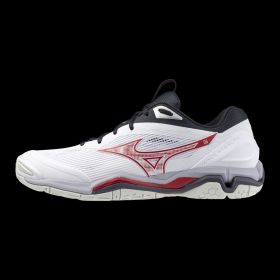 Mizuno Wave Stealth 6 white/salsa/vulcan 