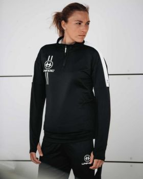 unihoc T-Shirt Arrow Longsleeve black/white
