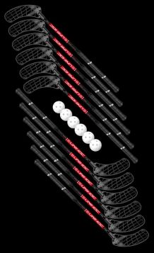 unihoc Stick Set Unity Classic 32 Junior incl. 6 Balls