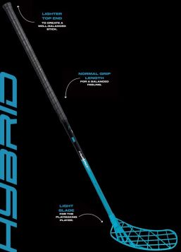 Zone AIR/ONE HYBRID Prelight 29 (thin) Black/Blue