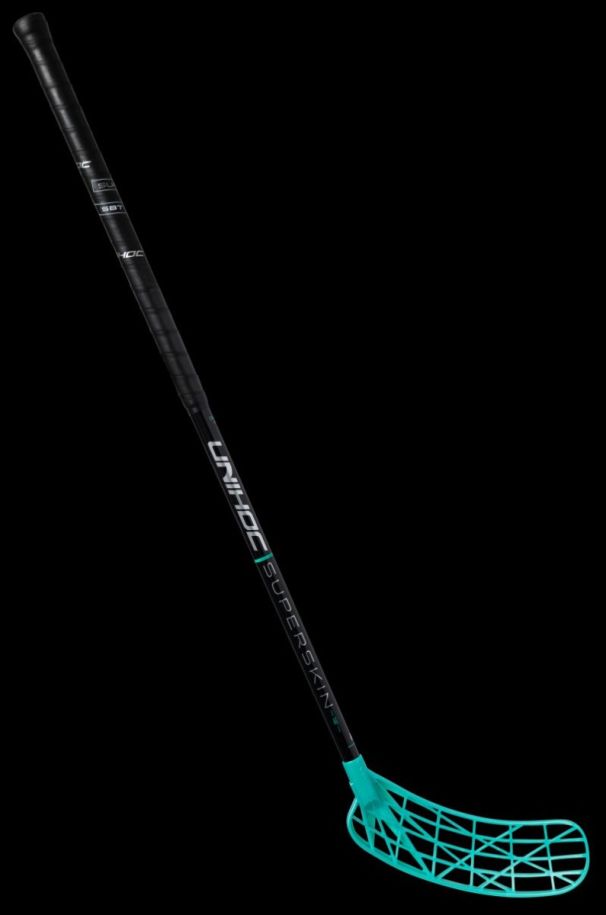 unihoc Evolite Superskin FL 32 Black/Turquoise