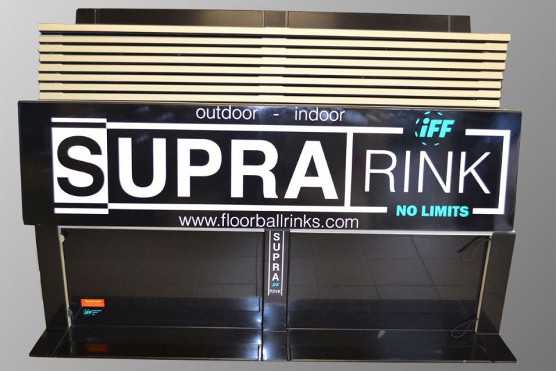 Rosco IFF Großfeldbande SUPRA 40 x 20 m Indoor/Outdoor Weiss