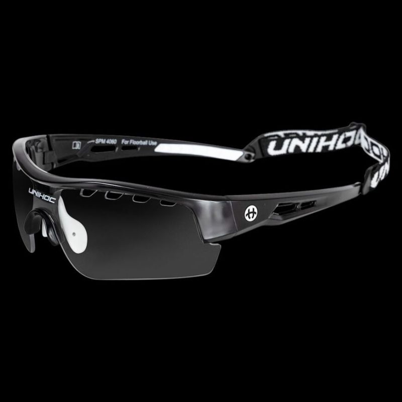 unihoc Sportbrille Victory Senior Schwarz/Weiss